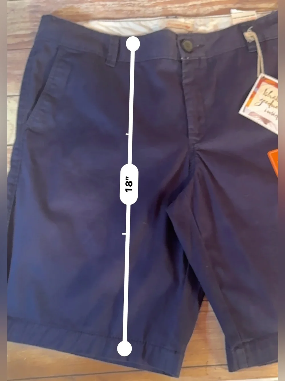 Dockers Women’s  Navy Slimming Chino Shorts